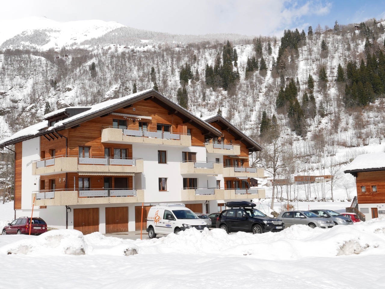 Haus Milimatta im Winter